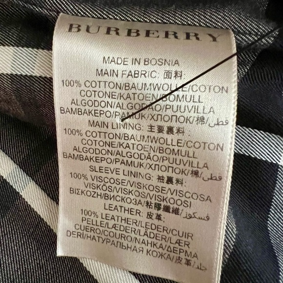 BURBERRY | Double Breasted Trench Coat Beige Cream MidLength Heritage UK 6 US 4 - Picture 14 of 16